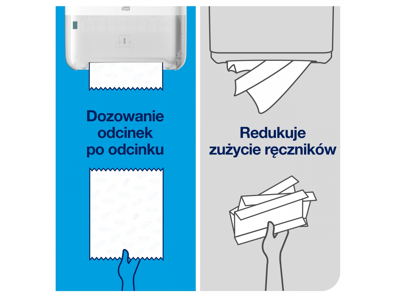 Dozownik H1 Tork Matic 551000 White
